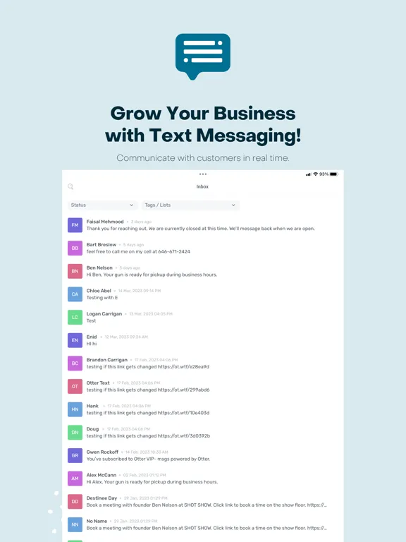 Otter Inbox iPad  Screenshots