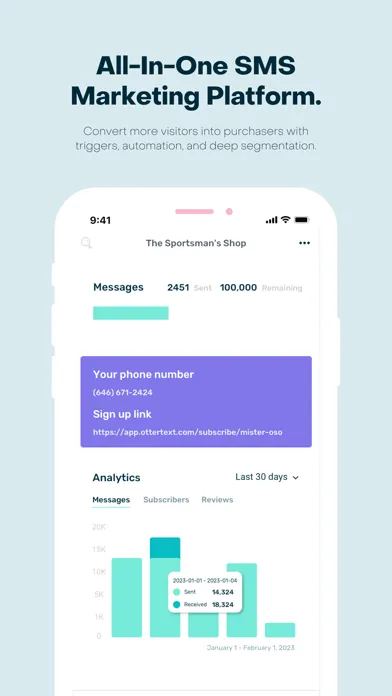 Otter Inbox Screenshots