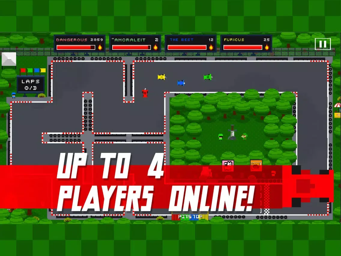 Race For Your Life iPad  Screenshots