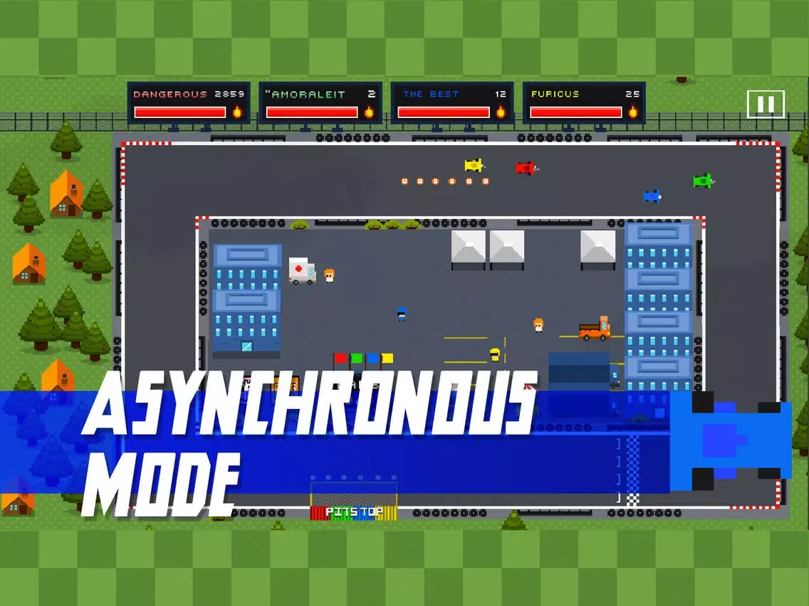 Race For Your Life iPad  Screenshots