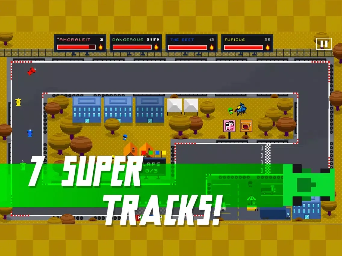 Race For Your Life iPad  Screenshots