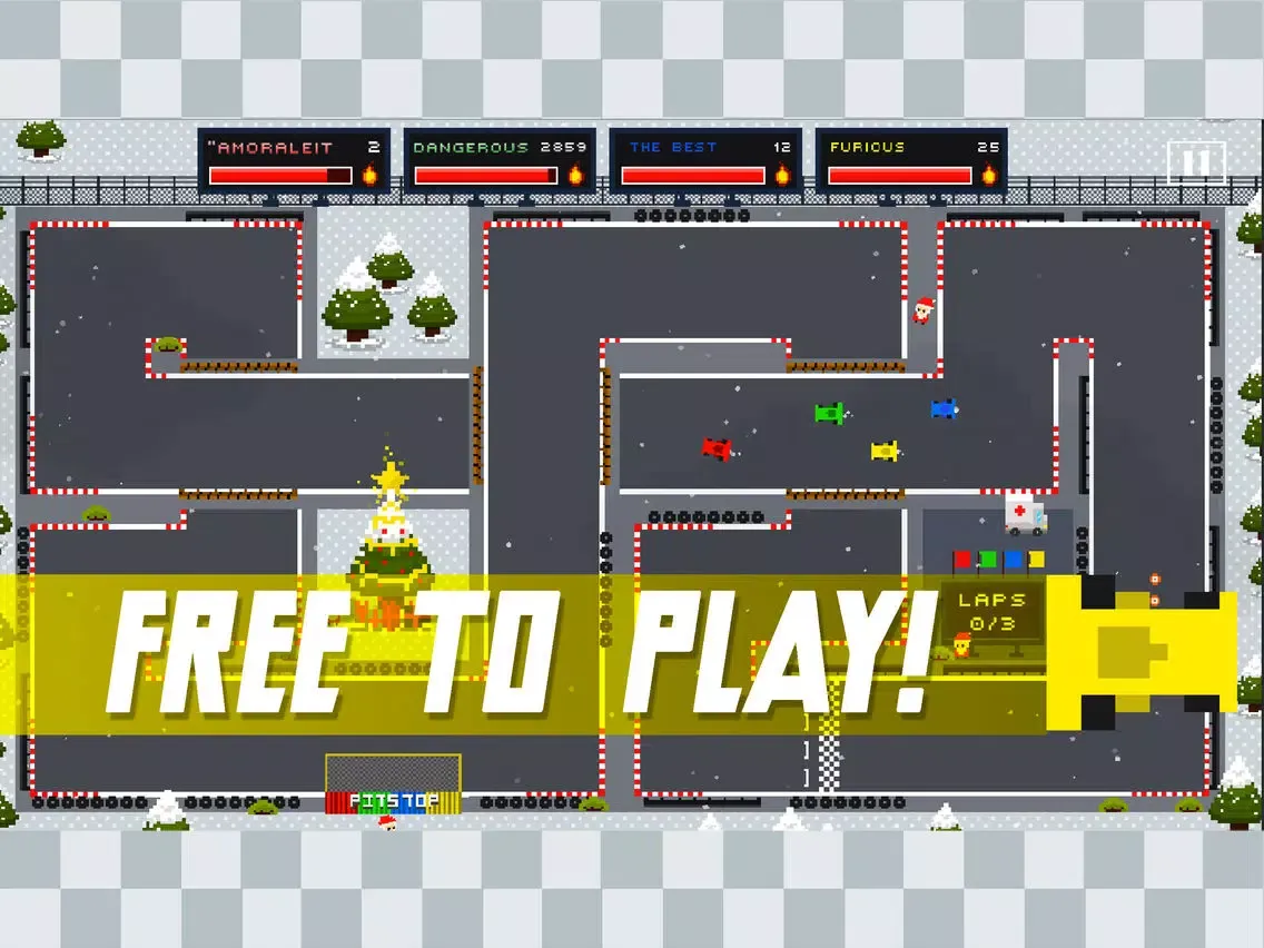 Race For Your Life iPad  Screenshots