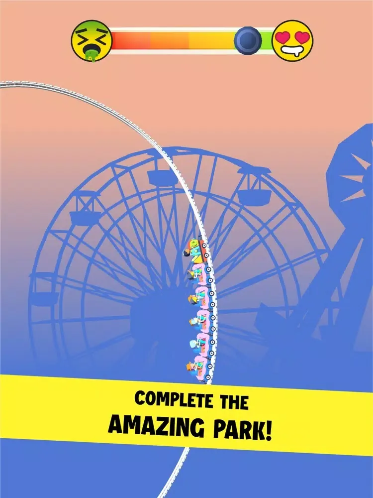 Hypercoaster 3D iPad 应用截图