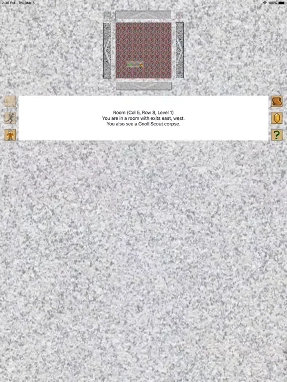 Tangkapan skrin Malkior's Maze iPad 