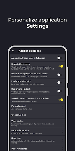 Televizo - IPTV player Screenshots7