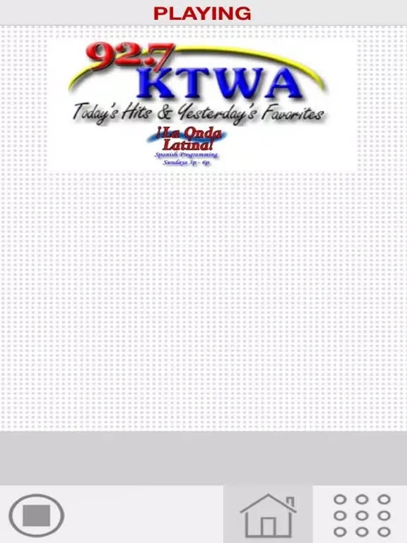Captures d'écran de 92.7 KTWA FM iPad 
