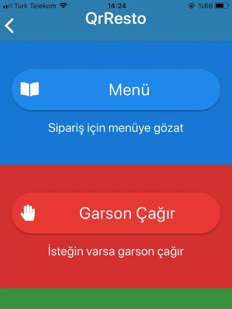 QrResto iPad  স্ক্রিনশট