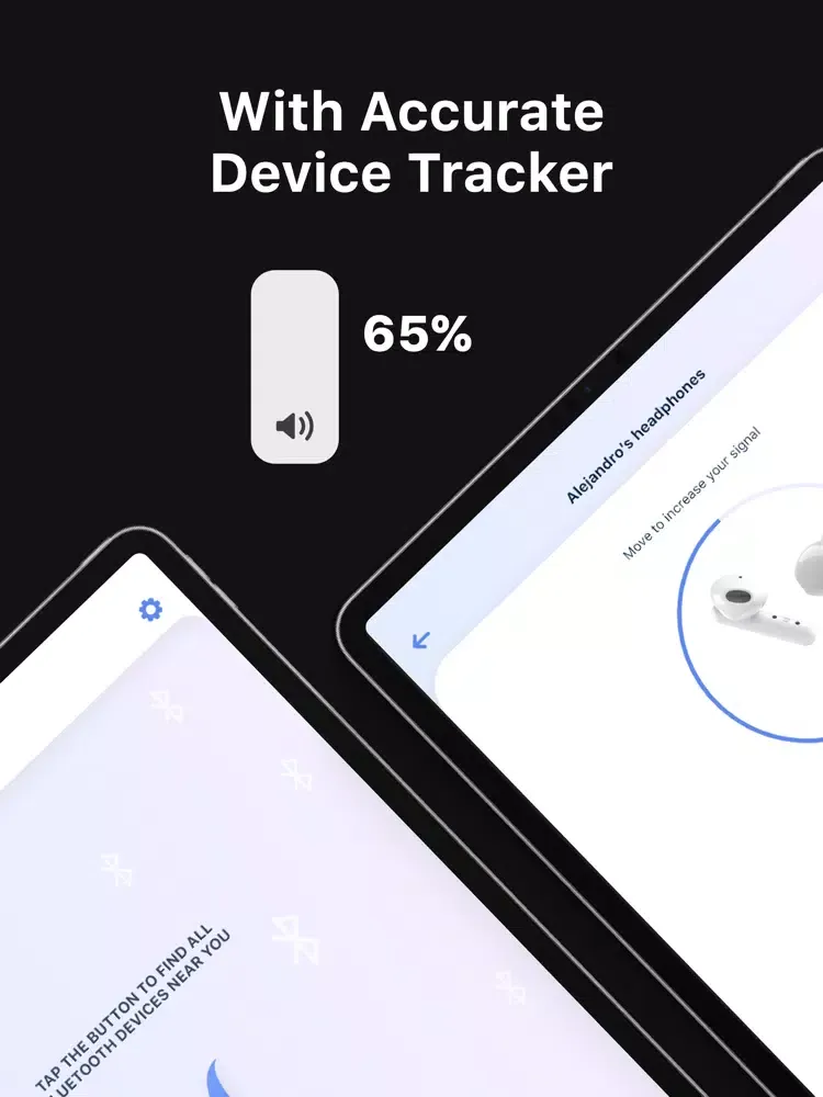 Ảnh chụp màn hình của Find My Lost Device & Earbuds iPad 
