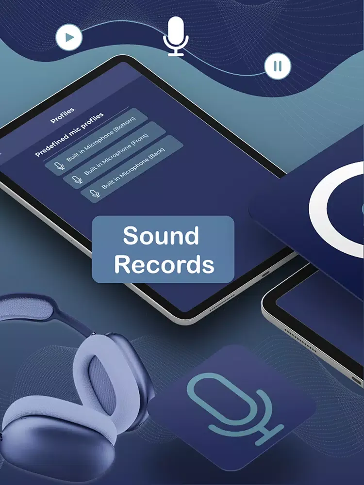 Decibel Meter - dB Sound Level iPad  Screenshots