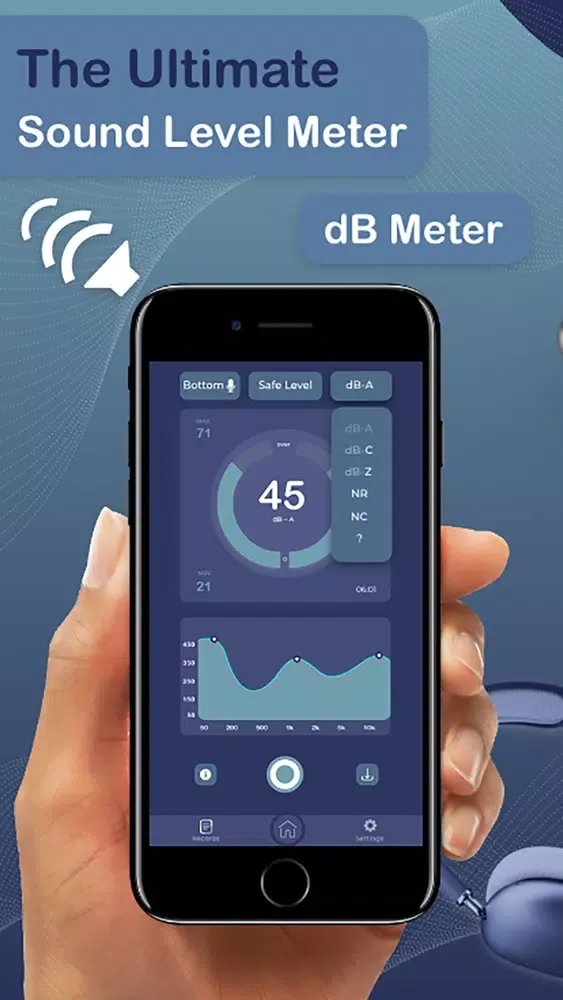 Decibel Meter - dB Sound Level Screenshots