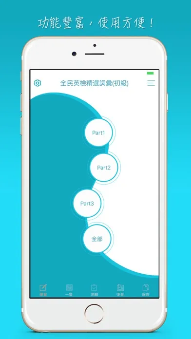 Capturas de tela do 全民英檢精選詞彙(初級)