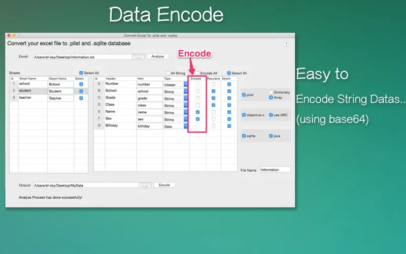 DataConvertor for Excel应用截图