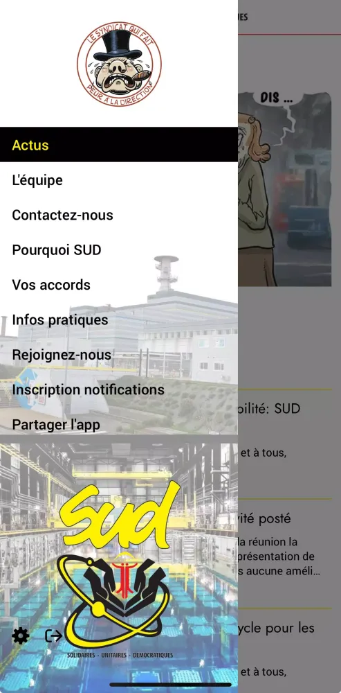 Screenshot di SUD Orano Recyclage