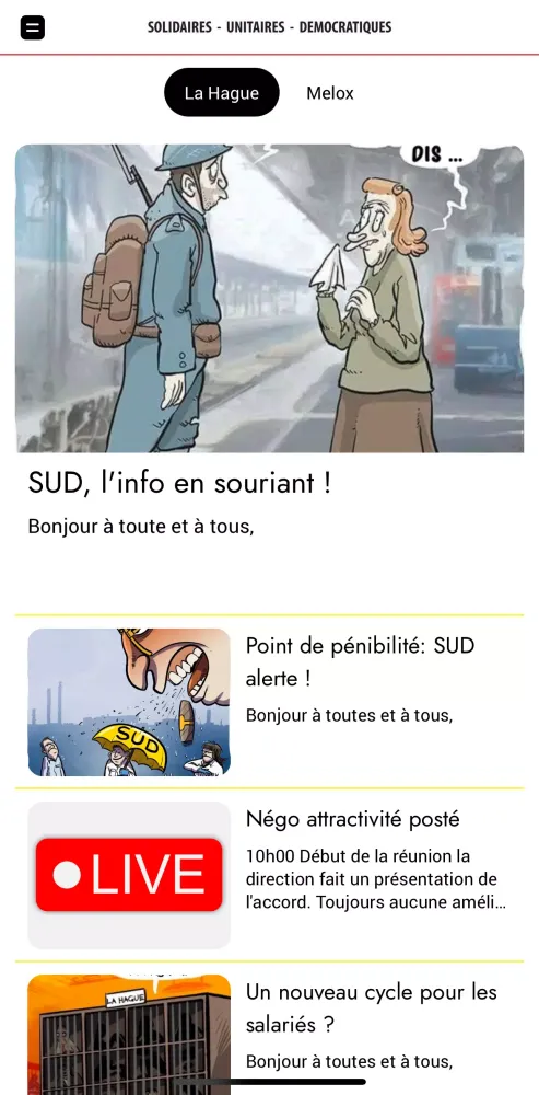 Screenshot di SUD Orano Recyclage