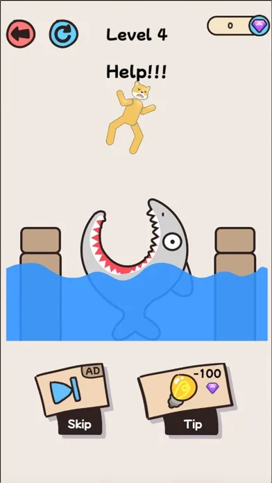 Скриншоты Protect the dog : draw to save