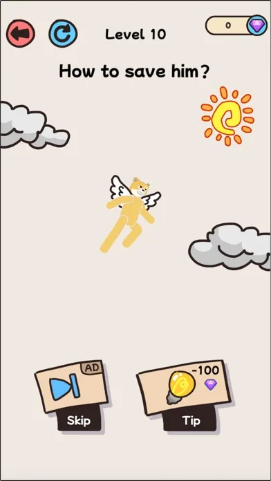 Скриншоты Protect the dog : draw to save