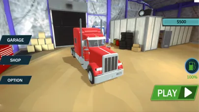 American Truck simulator game स्क्रीनशॉट