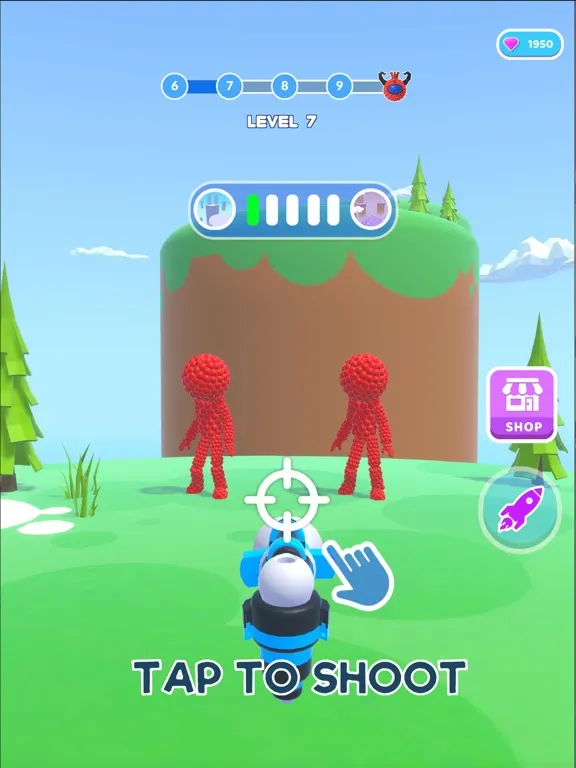 Скриншоты Shoot'em all !! iPad 