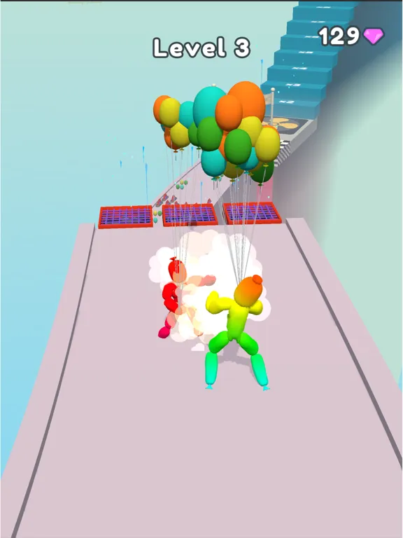 Tall Balloon Run 3D iPad  Screenshots