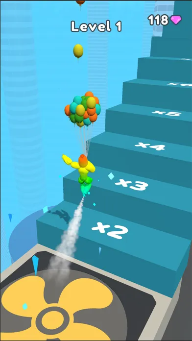 Tall Balloon Run 3D Screenshots