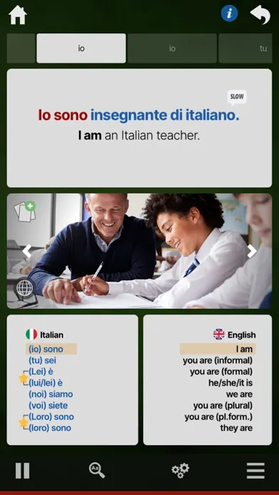 Captures d'écran de OUINO Italian (members only)