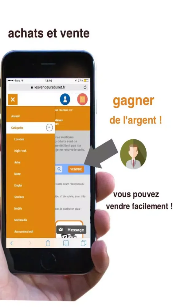 Les vendeurs du net Ekran Görüntüleri
