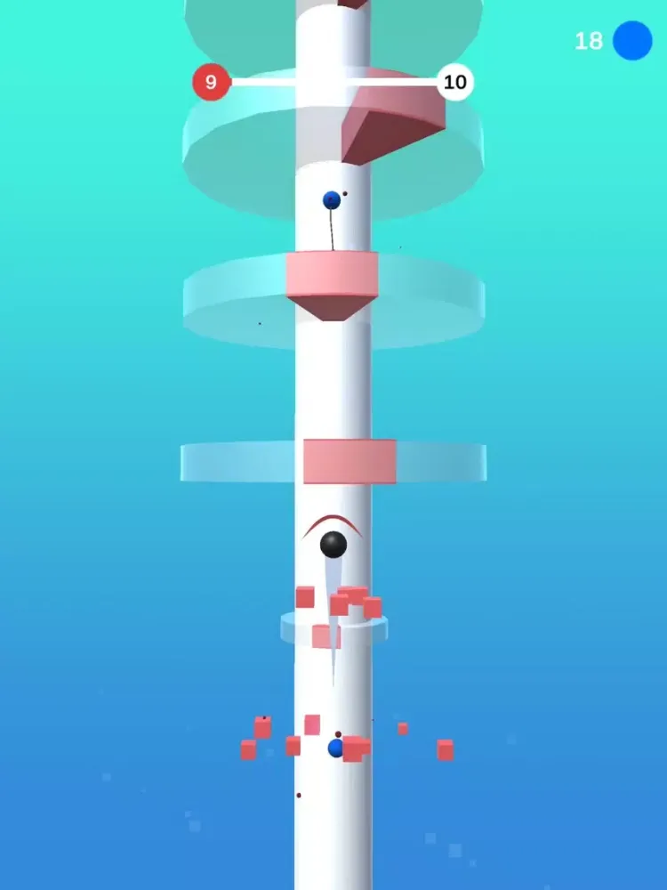 Helix Bounce iPad  Screenshots