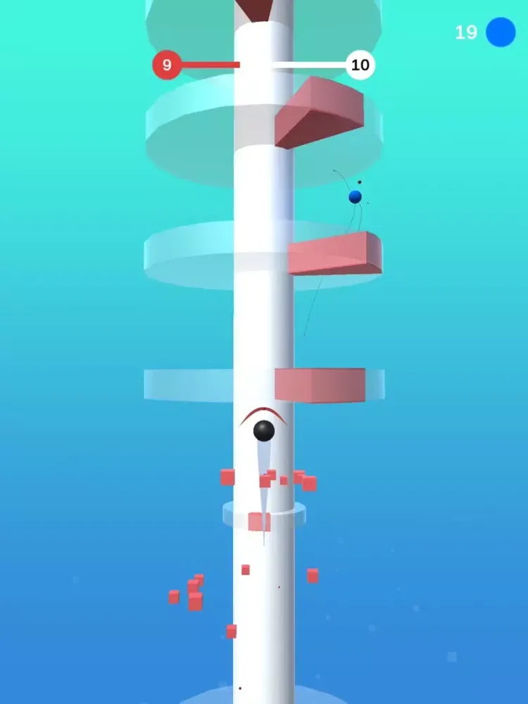 Helix Bounce iPad  Screenshots
