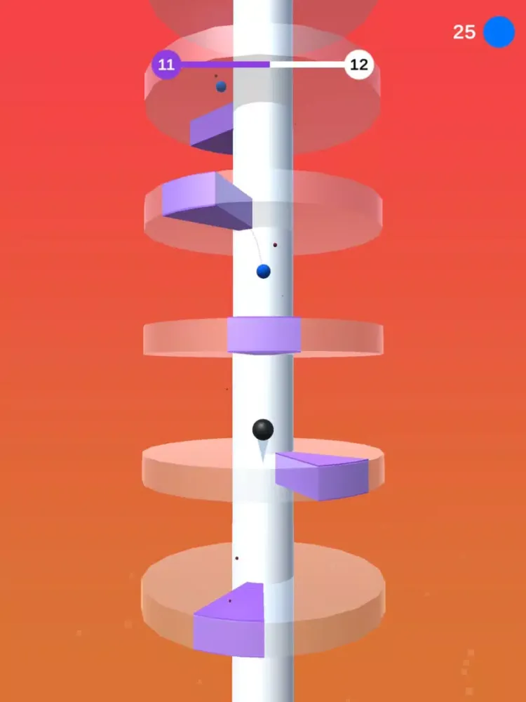 Helix Bounce iPad  Screenshots