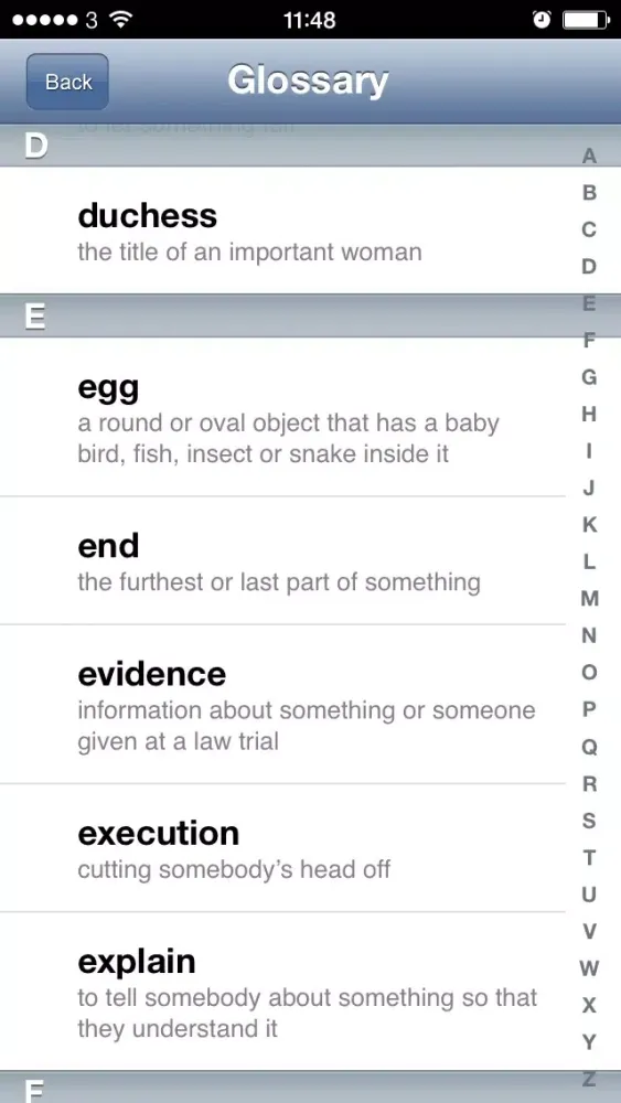 Tangkapan skrin Alice's Adventures in Wonderland: Oxford Bookworms Stage 2 Reader (for iPhone)