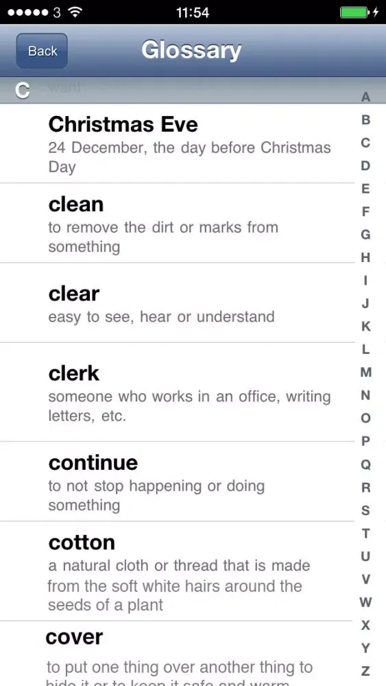 ภาพหน้าจอของ A Christmas Carol: Oxford Bookworms Stage 3 Reader (for iPhone)