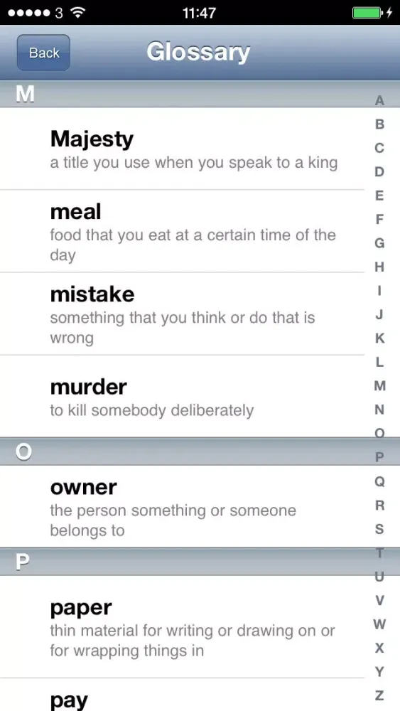 Tangkapan layar Huckleberry Finn: Oxford Bookworms Stage 2 Reader (for iPhone)