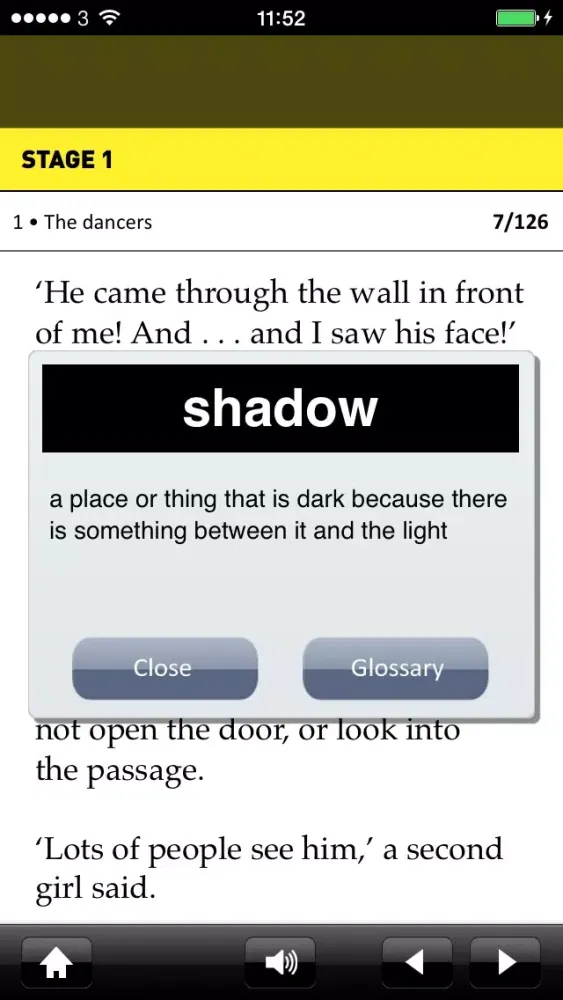 Tangkapan layar The Phantom of the Opera: Oxford Bookworms Stage 1 Reader (for iPhone)