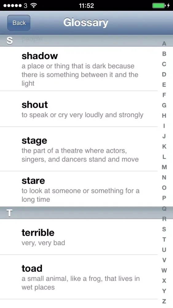 Tangkapan layar The Phantom of the Opera: Oxford Bookworms Stage 1 Reader (for iPhone)