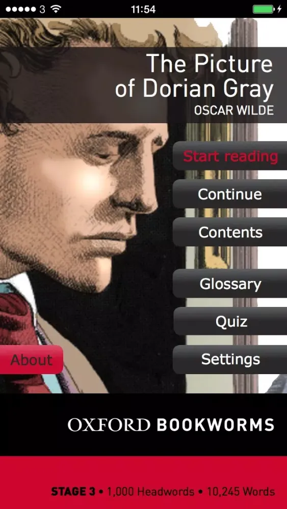 Capturas de tela do The Picture of Dorian Gray: Oxford Bookworms Stage 3 Reader (for iPhone)