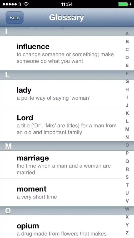 Capturas de tela do The Picture of Dorian Gray: Oxford Bookworms Stage 3 Reader (for iPhone)