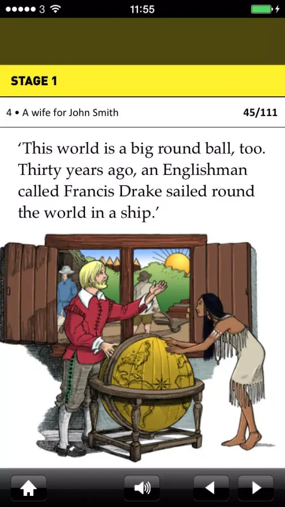 Captures d'écran de Pocahontas: Oxford Bookworms Stage 1 Reader (for iPhone)