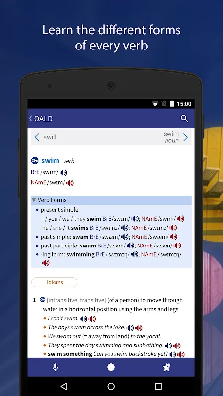 Capturas de pantalla de OALD