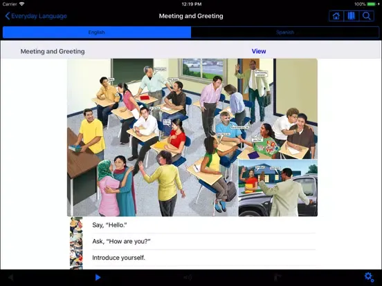 Oxford Picture Dictionary Demo iPad 应用截图