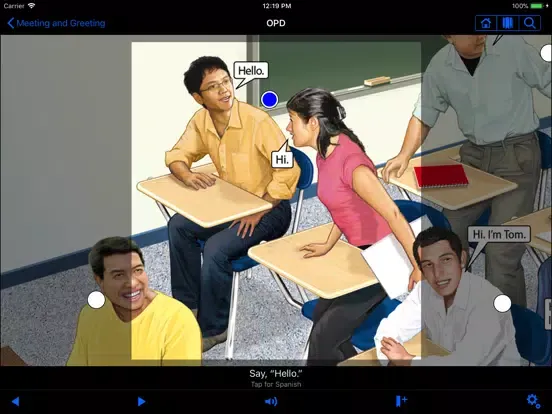 Oxford Picture Dictionary Demo iPad 应用截图
