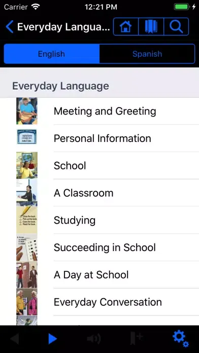 Oxford Picture Dictionary Demo应用截图