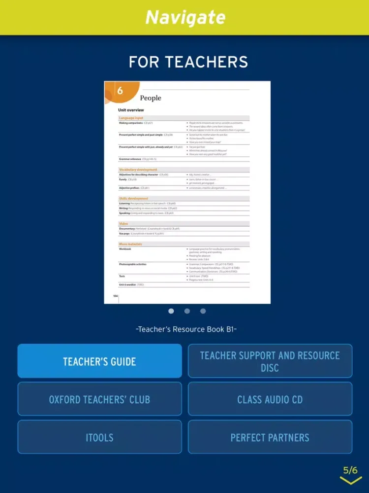 Capturas de pantalla de OUP ELT Catalogues iPad 