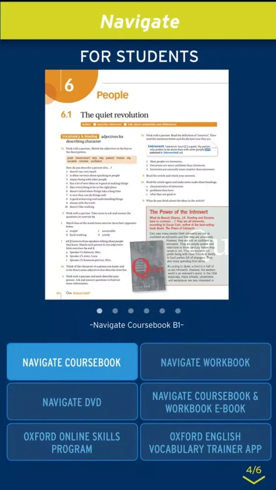 Capturas de pantalla de OUP ELT Catalogues