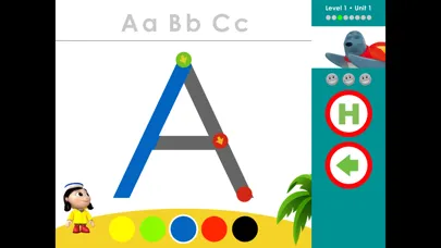 Tangkapan skrin Oxford Phonics World: Personal