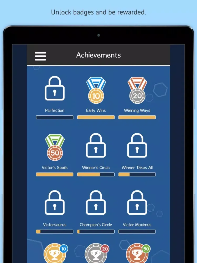 Word Champions iPad 应用截图