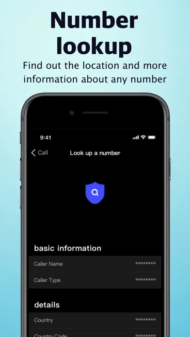 ภาพหน้าจอของ ClearCall: Safe 2nd Number