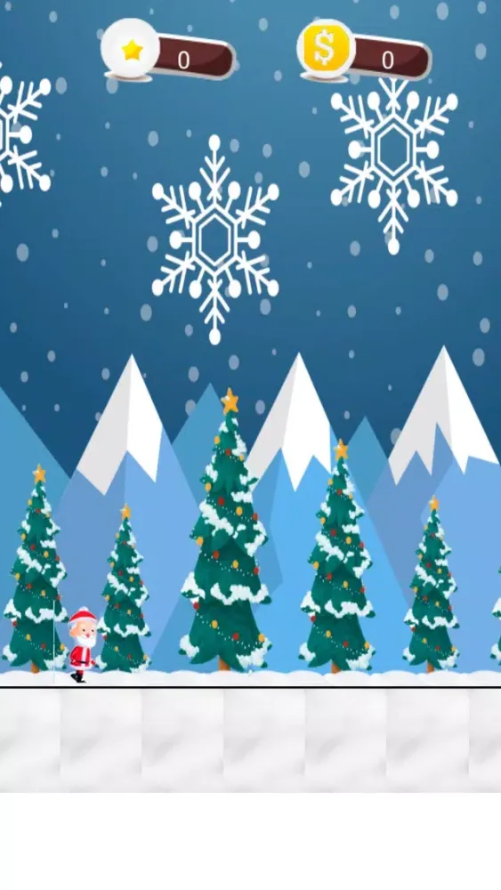 ภาพหน้าจอของ Classic Santa Run