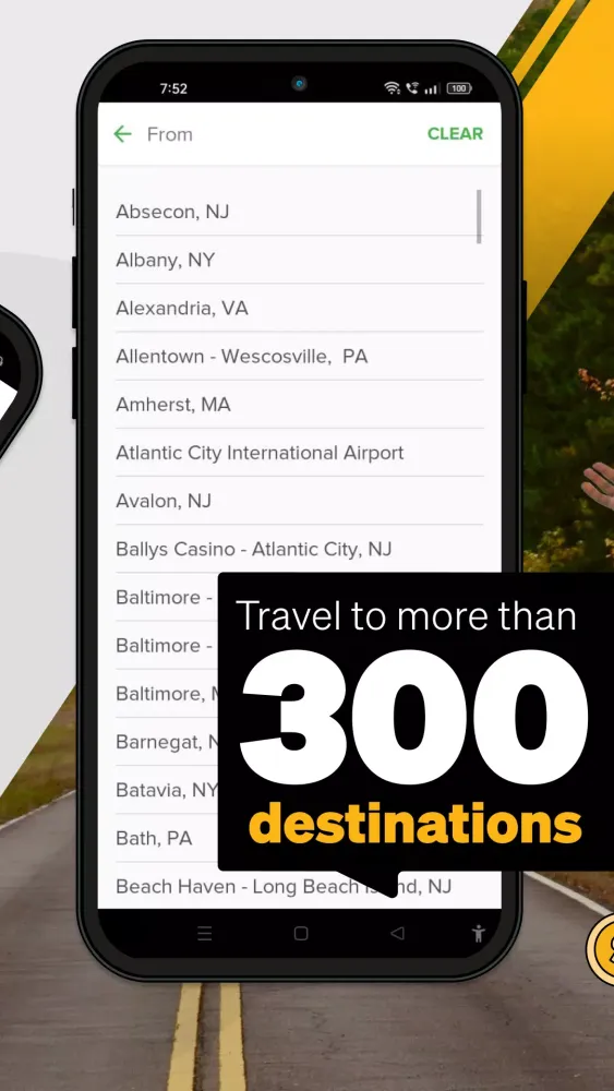 Capturas de pantalla de Ride with OurBus App
