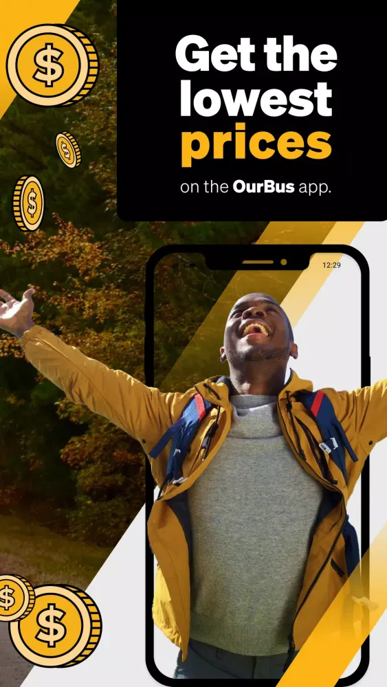 Capturas de pantalla de Ride with OurBus App
