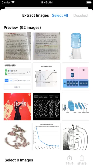 PDF Extractor Screenshots